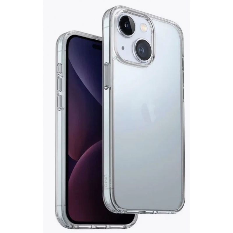 Чехол iPhone 15 Plus Uniq LifePro Xtreme Clear Clear (Прозрачный)