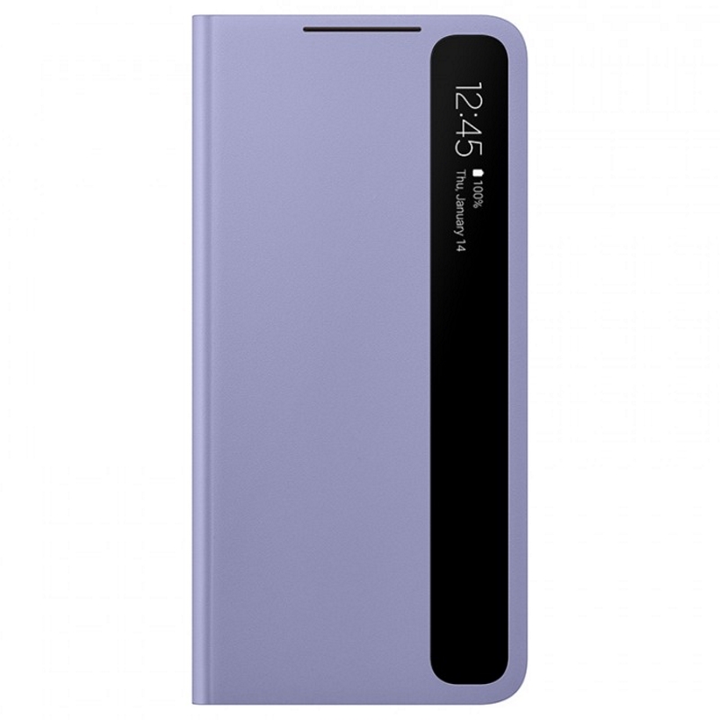 Чехол-книга Galaxy S21 Plus Clear View Cover Violet Purple (Фиолетовый)