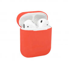 Чехол AirPods 1/2 Silicone Case Ultra Pink