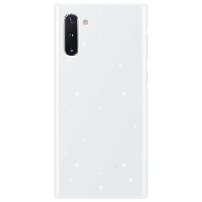 Чехол Galaxy Note 10 LED Back Cover White White (Белый)