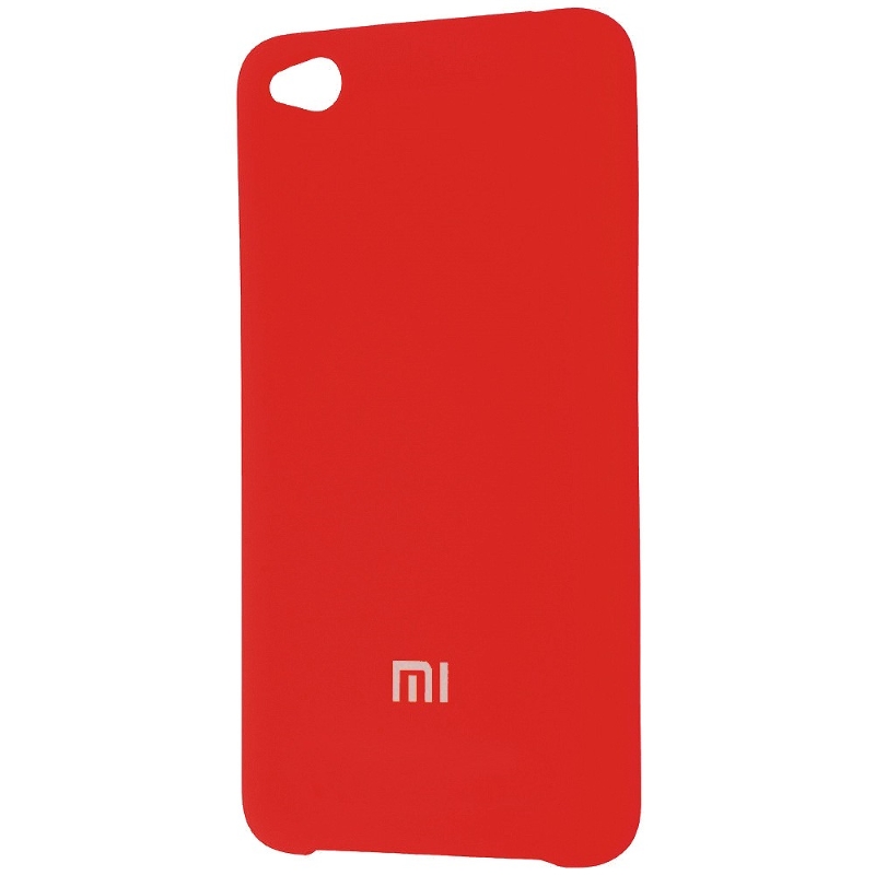 Чехол Xiaomi Redmi GO/5A Silicone Cover Red Red (Красный)
