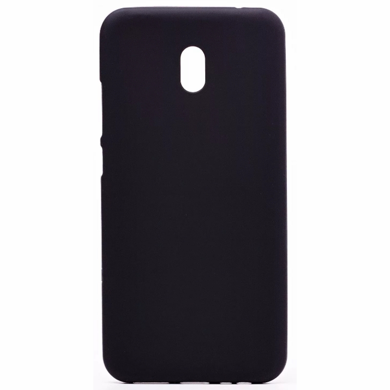 Чехол Xiaomi Redmi 8A Силикон Black Black (Черный)