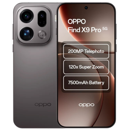 Oppo Find X9 Pro 12/256GB Nano-SIM и eSIM Titanium Charcoal