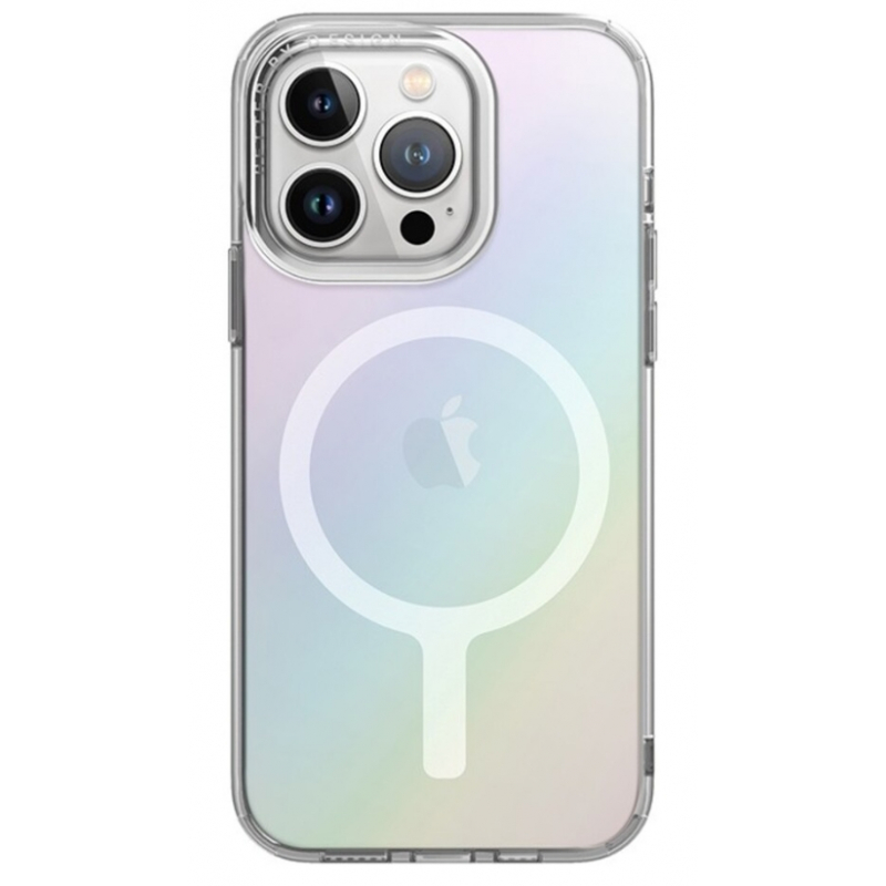 Чехол iPhone 15 Pro Uniq LifePro Xtreme AF MagSafe Iridescent Purple (Фиолетовый)