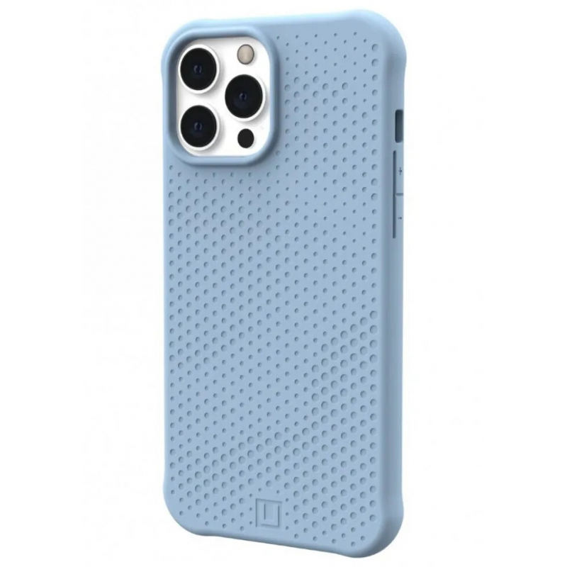 Чехол iPhone 13 Pro Max UAG (U) DOT Cerulean Blue (Голубой)