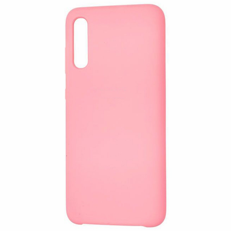 Чехол Galaxy A70 Silicone Cover Light Pink Pink (Розовый)