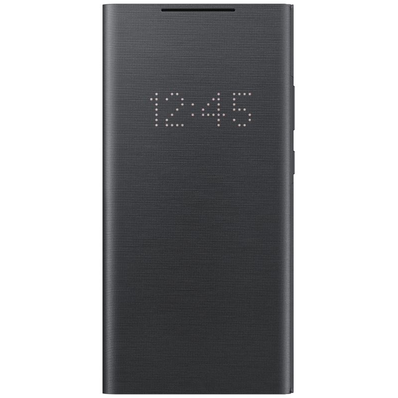 Чехол Galaxy Note 20 Ultra LED View Cover Black Black (Черный)