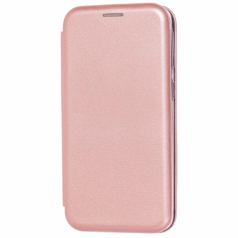 Чехол-Книга Galaxy A5/A8 Plus (2018) Rose Gold Pink (Розовый)