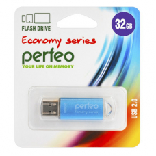 USB Накопитель Perfeo E01 32GB Blue