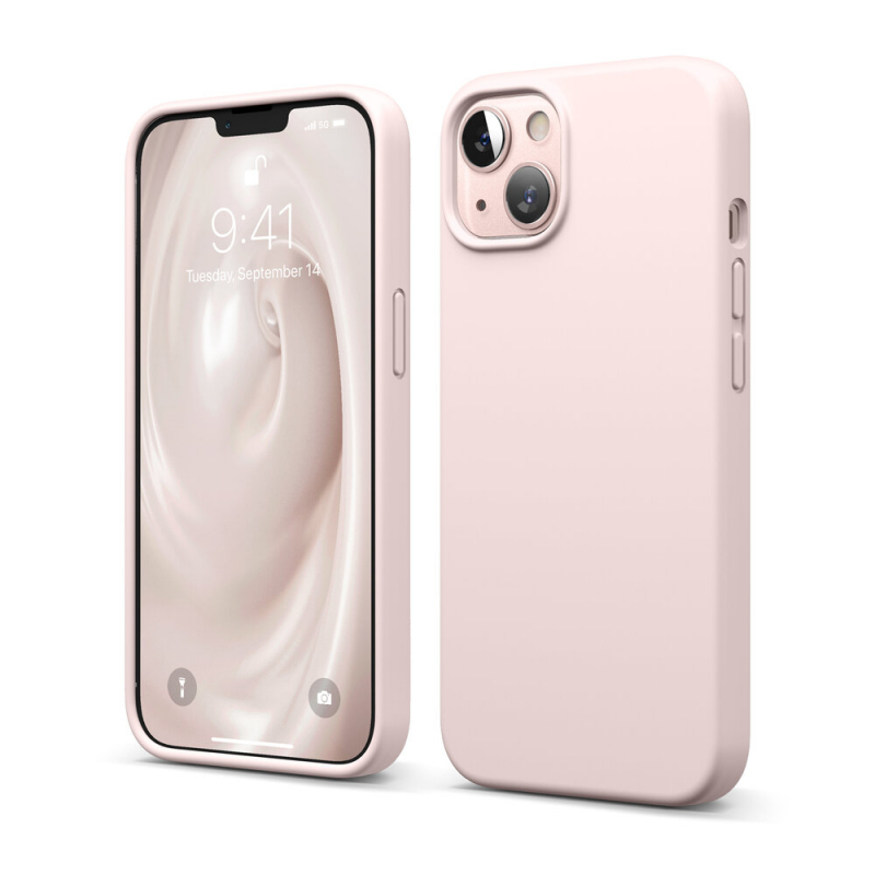 Чехол iPhone 13 Elago Silicone Lovely Pink Pink (Розовый)