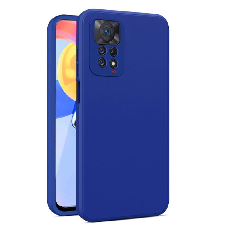 Чехол Xiaomi Redmi Note 11/11S Silicone Cover 360 Ultra Blue Blue (Синий)