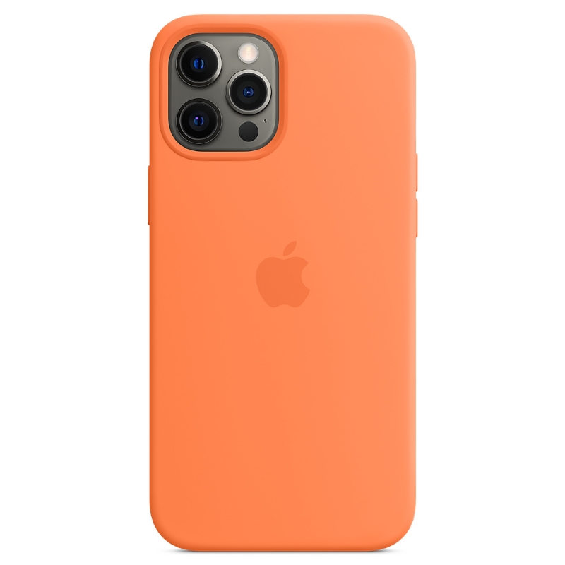Чехол iPhone 12 Pro Max Silicone Case MagSafe Kumquat