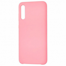 Чехол-накладка A70 Silicone Cover Light Pink