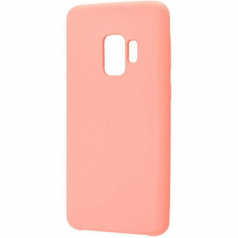 Чехол Galaxy S9 Silicone Cover Light Pink Pink (Розовый)