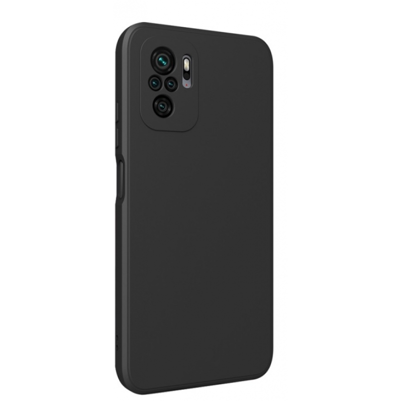 Чехол Xiaomi Redmi Note 10 Pro Silicone Cover 360 Black Black (Черный)
