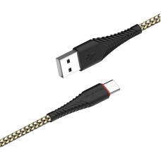Кабель USB - MicroUSB / Borofone BX25 / 1M / Черный