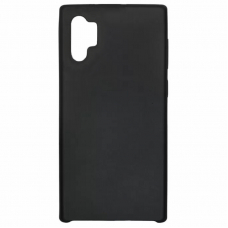 Чехол-накладка Note 10 Plus Silicone Cover Black
