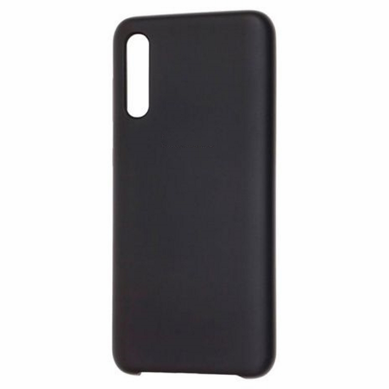 Чехол Galaxy A30S/A50 Silicone Cover Black Black (Черный)