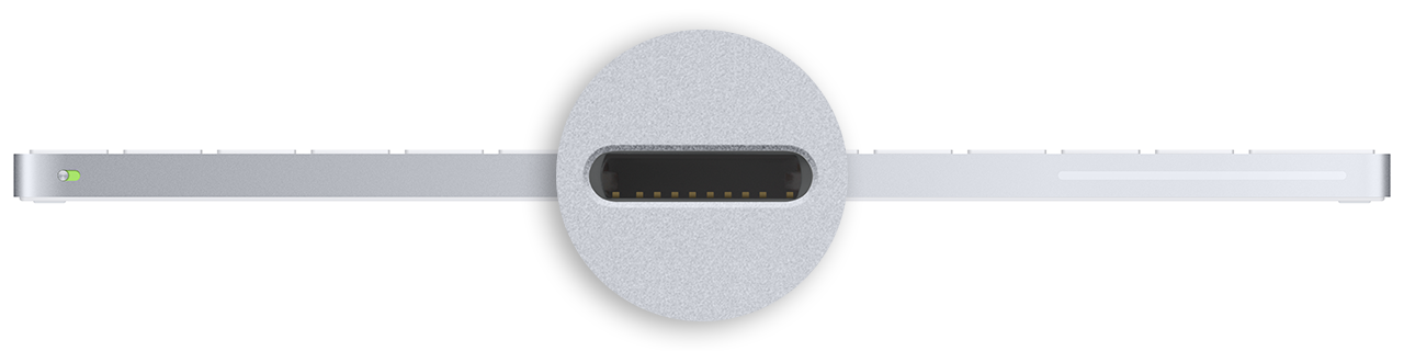 Зарядка встроенного аккумулятора в клавиатуре, мыши или трекпаде Apple -  Служба поддержки Apple (RU)